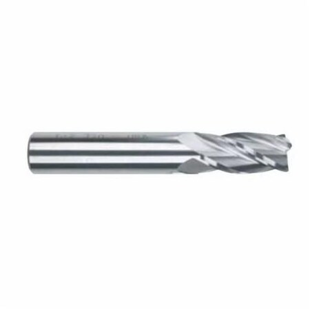Morse End Mill, Center Cutting Regular Length Single End, Series 5961, 9 mm Cutter Dia, 70 mm Overall Len 59322